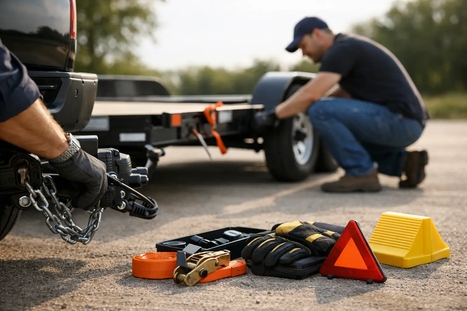 How to Prepare a Trailer for Hauling Safely