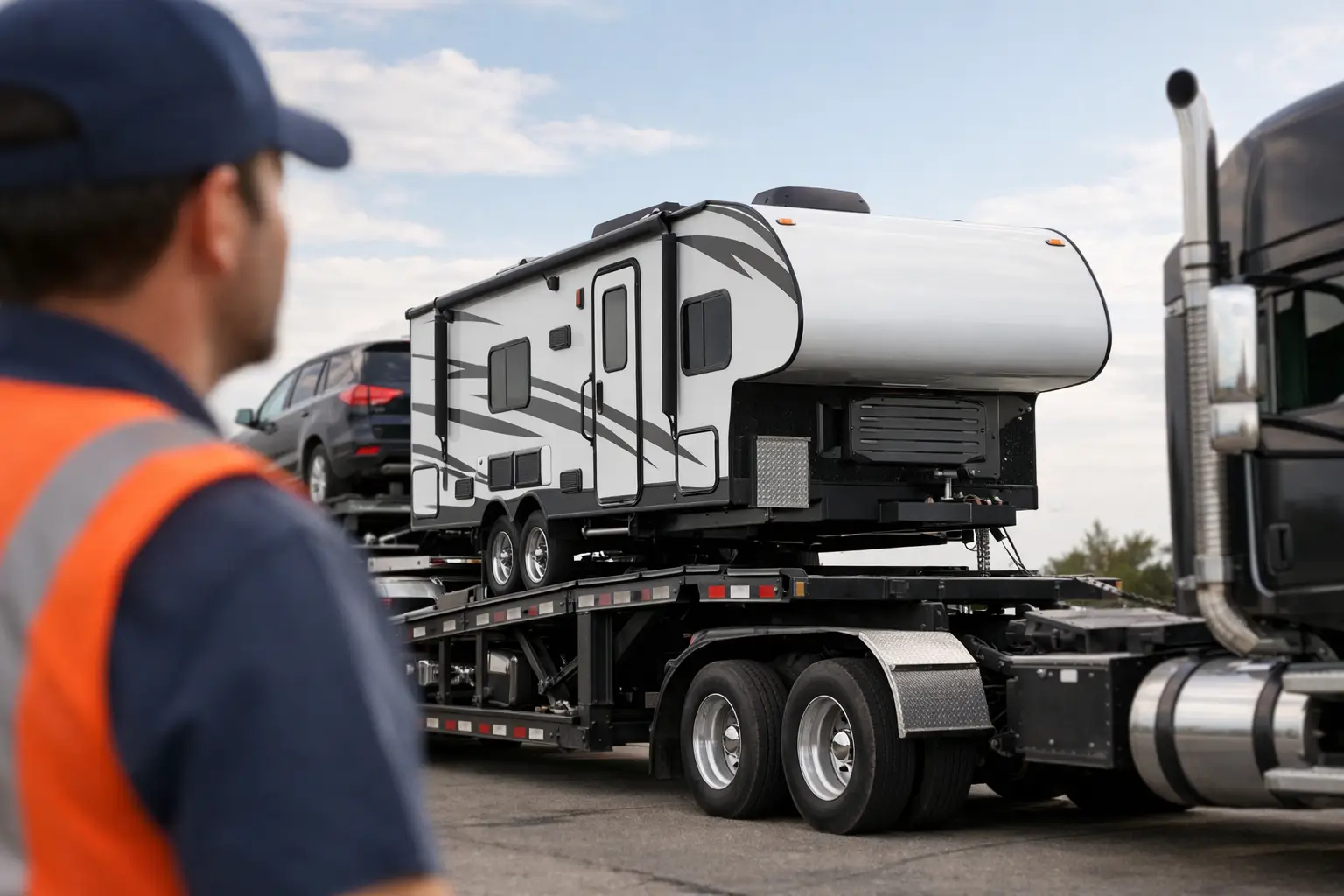 Can a Transport Company Deliver My Camper?